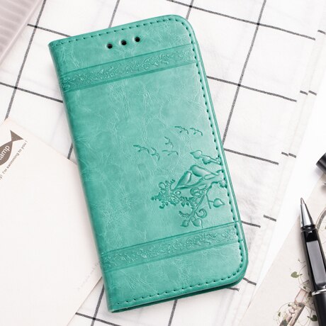 Leather Contracted Phone Back Cover