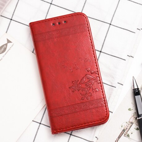 Leather Contracted Phone Back Cover