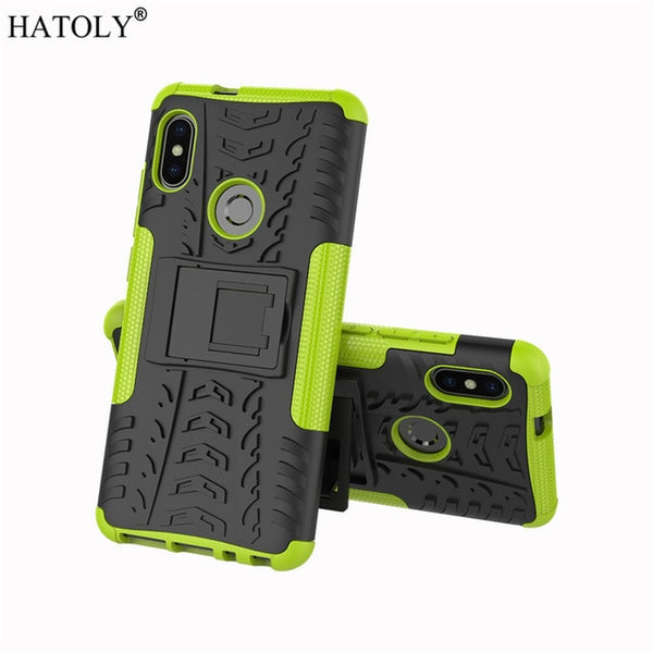 Shockproof Armor Hard Rubber Silicon Phone Case