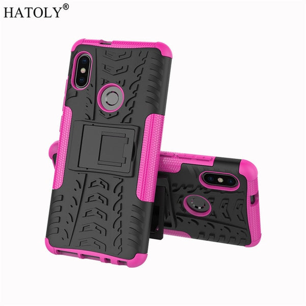 Shockproof Armor Hard Rubber Silicon Phone Case