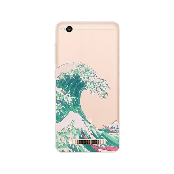 Soft TPU Silicone Colored Painting Phone Cases