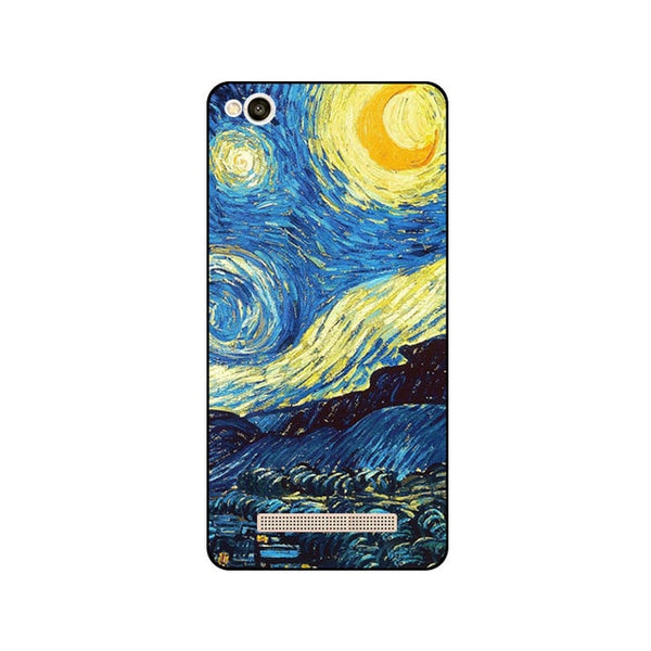 Soft TPU Silicone Colored Painting Phone Cases