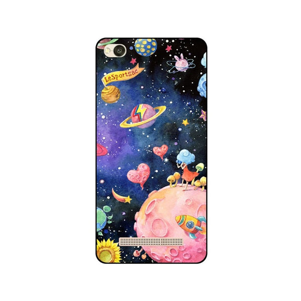 Soft TPU Silicone Colored Painting Phone Cases