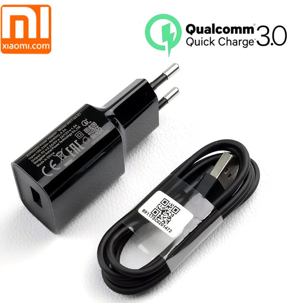 Charger QC 3.0 Fast Charge EU adapter Usb Cable