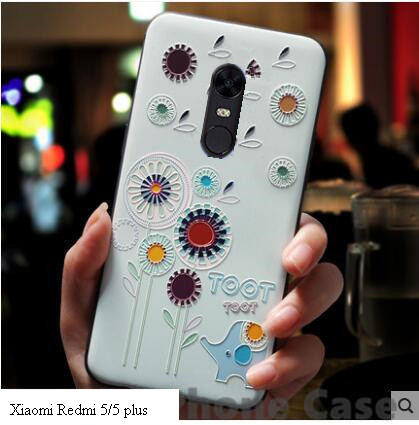 3D Relief Soft Tpu Painted Phone Case