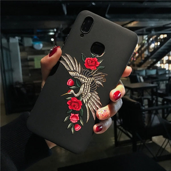 3D Relief Soft Tpu Painted Phone Case