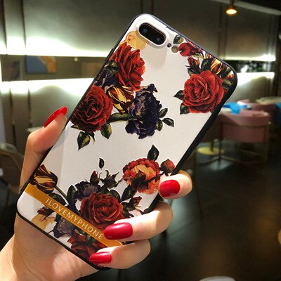 3D Relief Soft Tpu Painted Phone Case