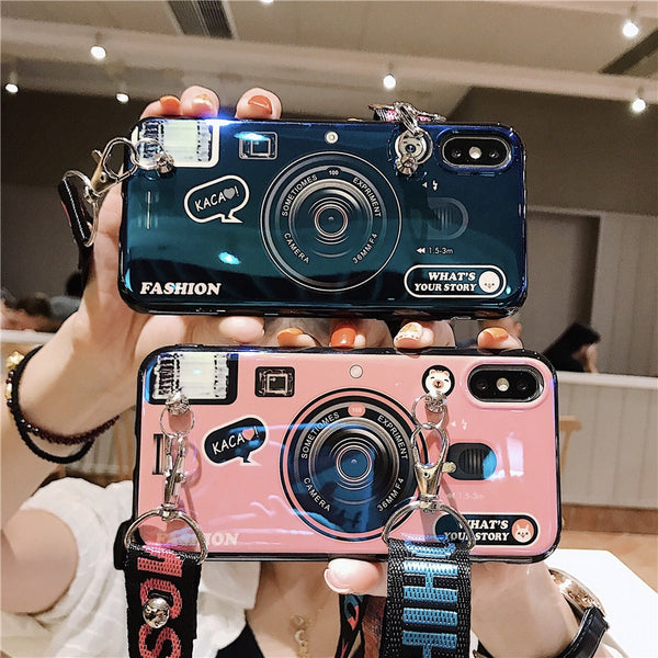 Camera phone case